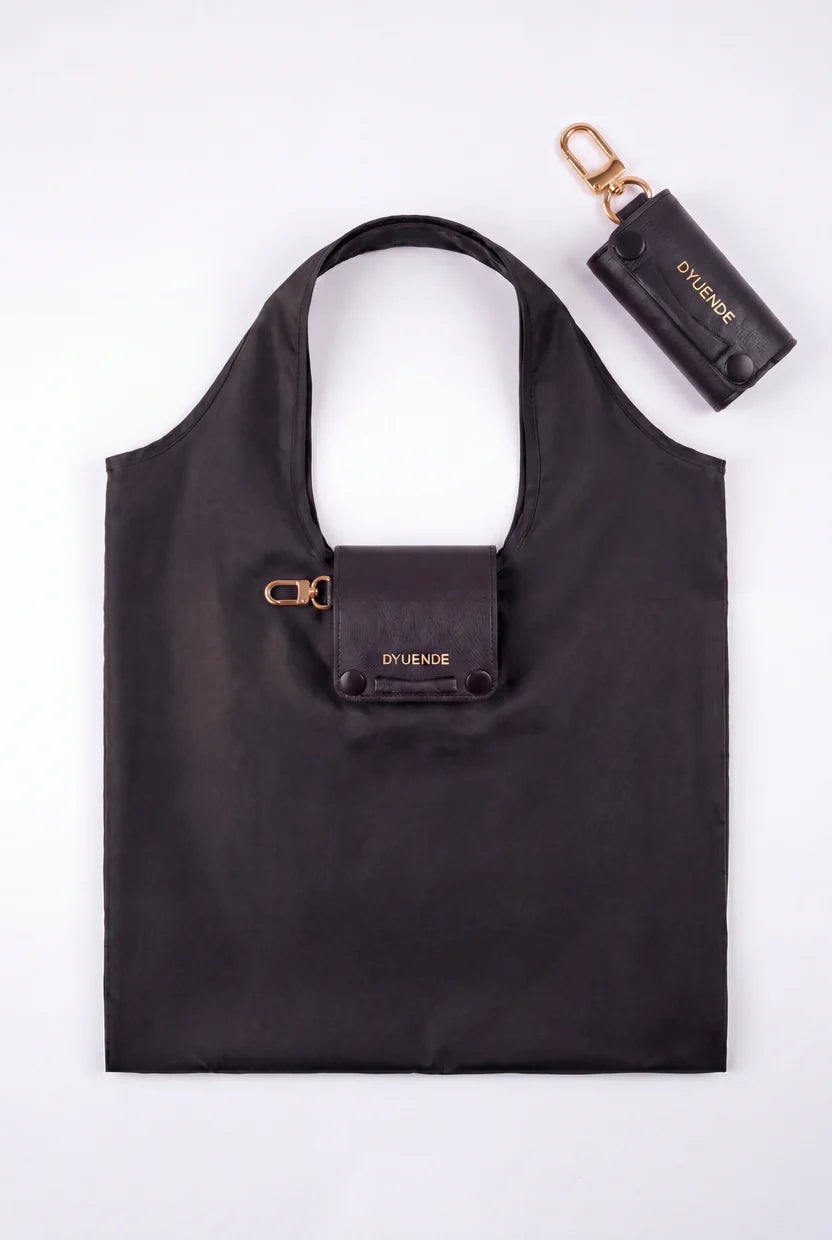 Rolly Foldable Bag Black