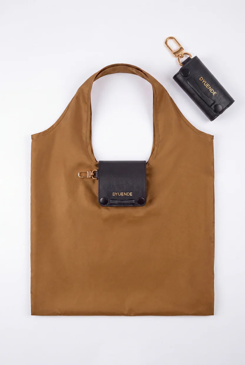 Rolly Foldable Bag Brown