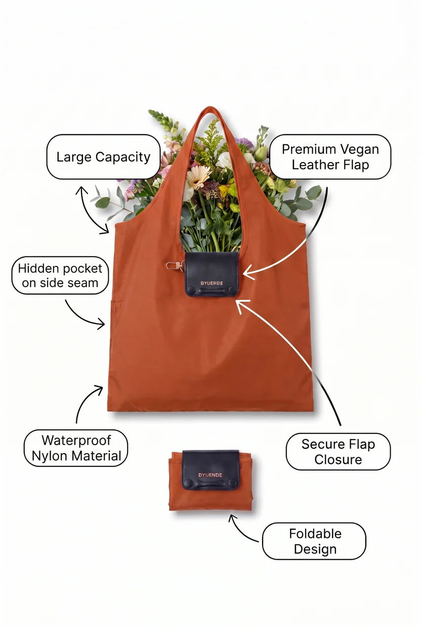 Rolly Foldable Bag Orange